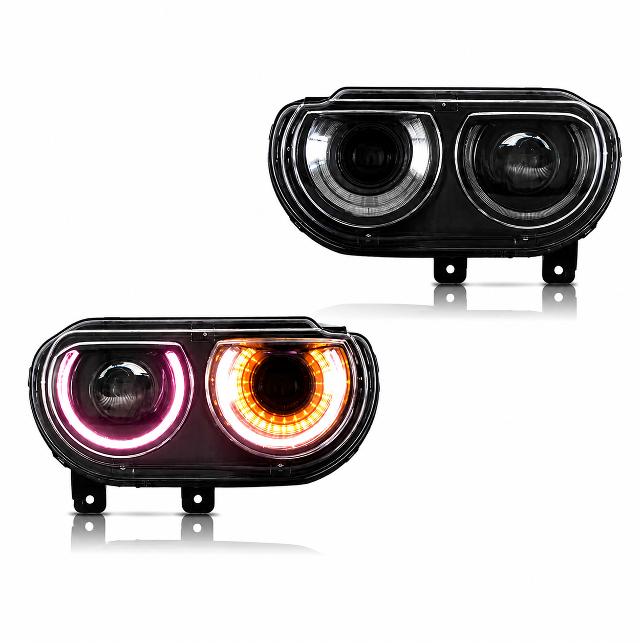 Dodge Challenger 08'-14' LED Head Lights Kit