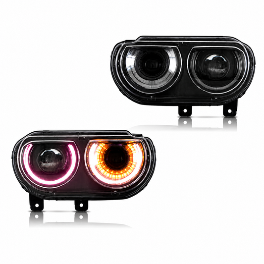 Dodge Challenger 08'-14' LED Head Lights Kit