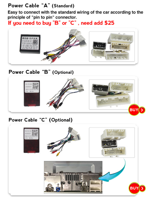 10.25" Nissan X-Trail 14'- 21' Head Unit Upgrade Kit