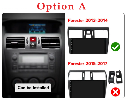 9" Subaru Impreza/Forester 13'- 21' Head Unit Upgrade Kit