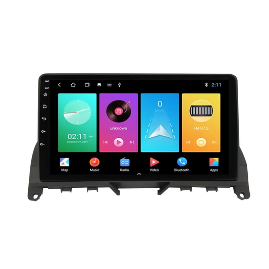 9" Mercedes Benz C Class 06' - 15' Head Unit Upgrade Kit