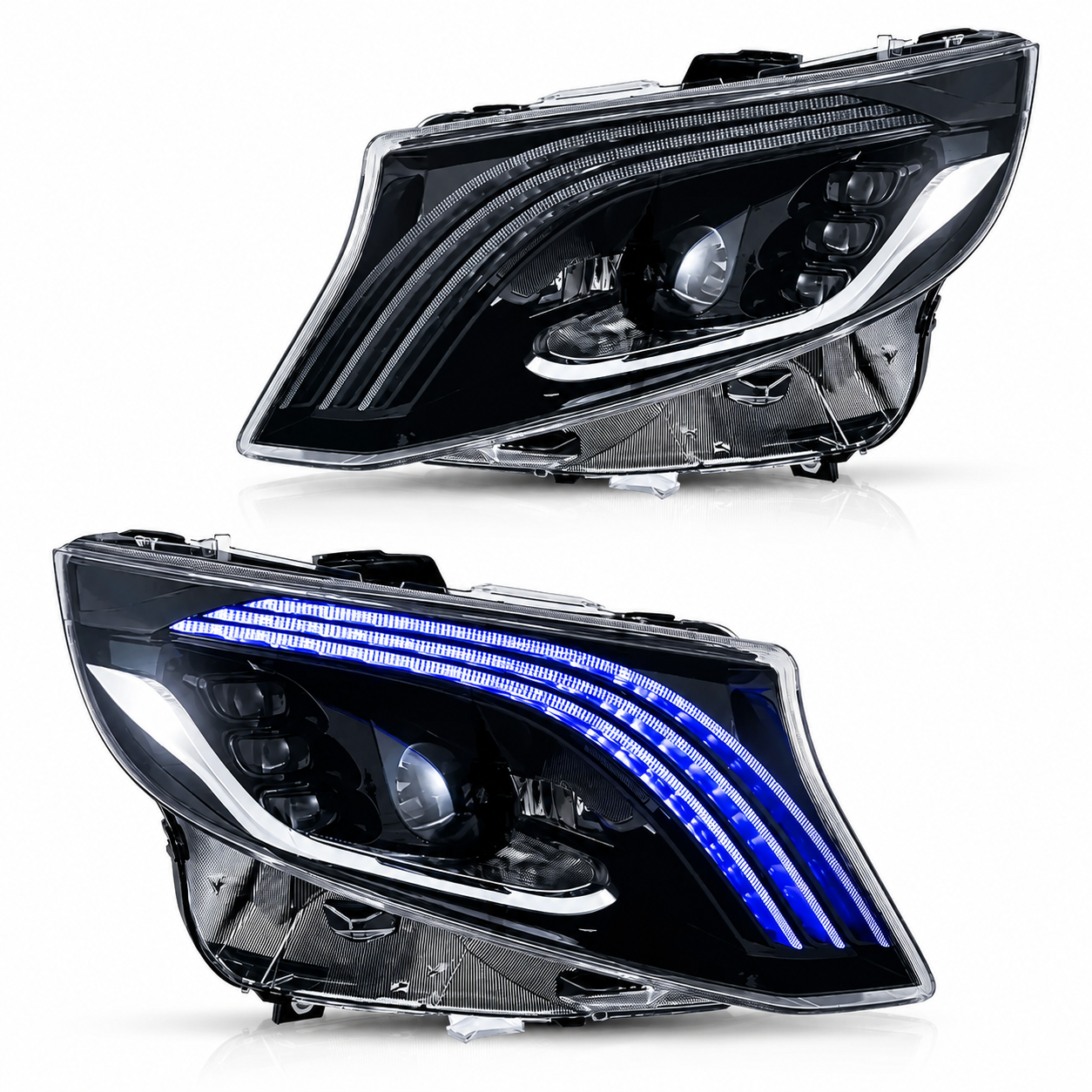 Mercedes Benz Metris / Vito 3th Gen 16'-23' LED Head Lights Kit