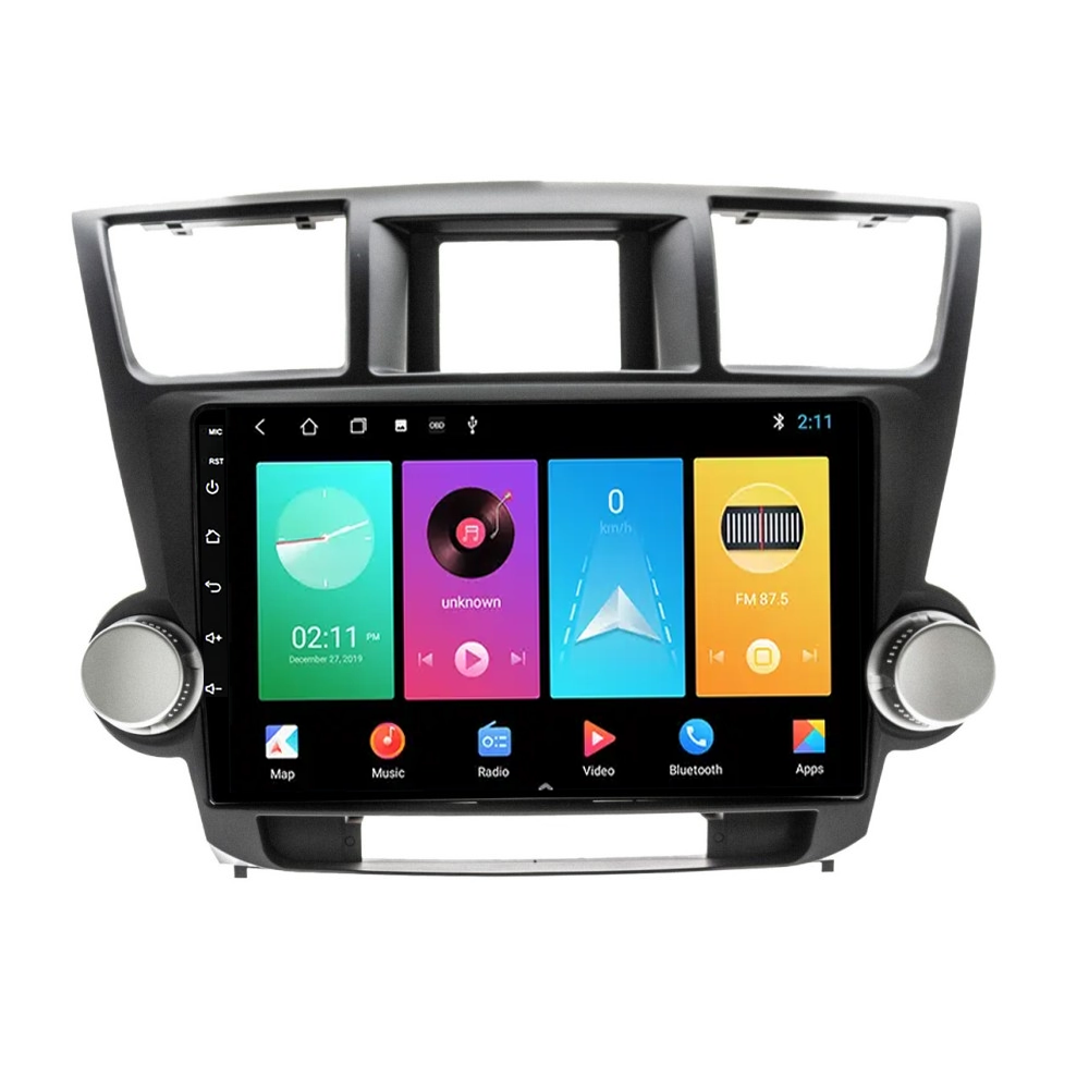 10" Toyota Kluger 07'-13' Head Unit Upgrade Kit