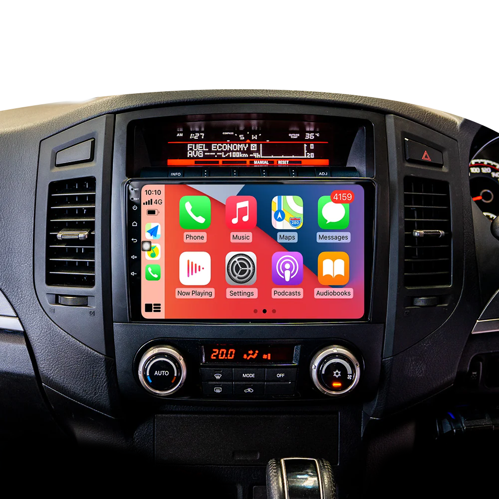 9" Mitsubishi Pajero NP Exceed 00'-06' Head Unit Upgrade Kit