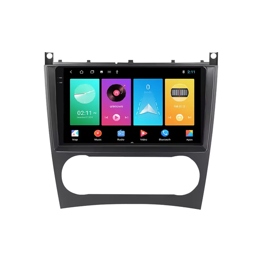 9" Mercedes Benz C Class W203 04'-06' Head Unit Upgrade Kit
