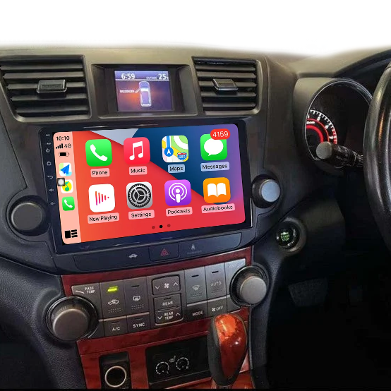 10" Toyota Kluger 07'-13' Head Unit Upgrade Kit