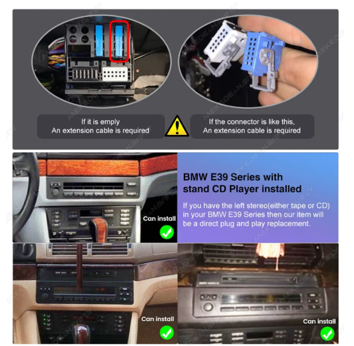 9" BMW X5 E53 99'- 05' Head Unit Upgrade Kit