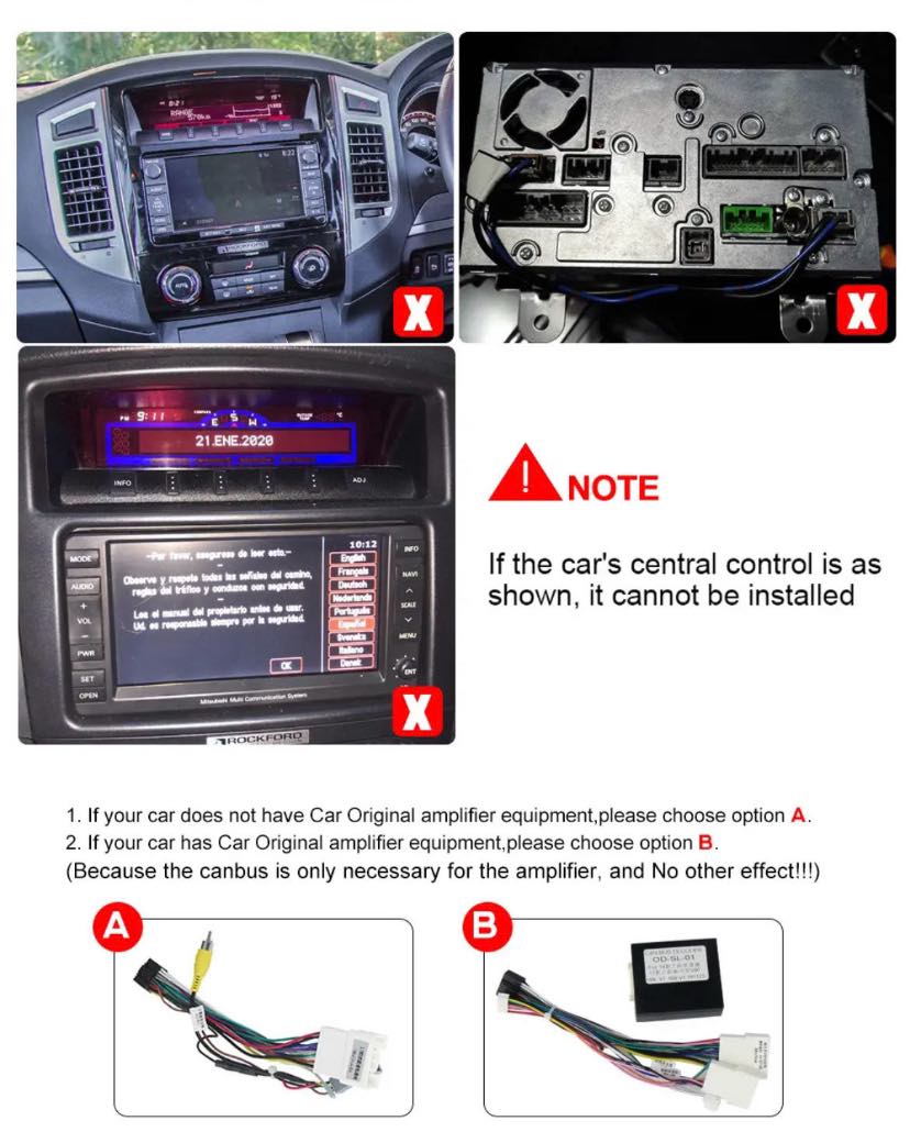 9" Mitsubishi Pajero 06'- 21' Head Unit Upgrade Kit
