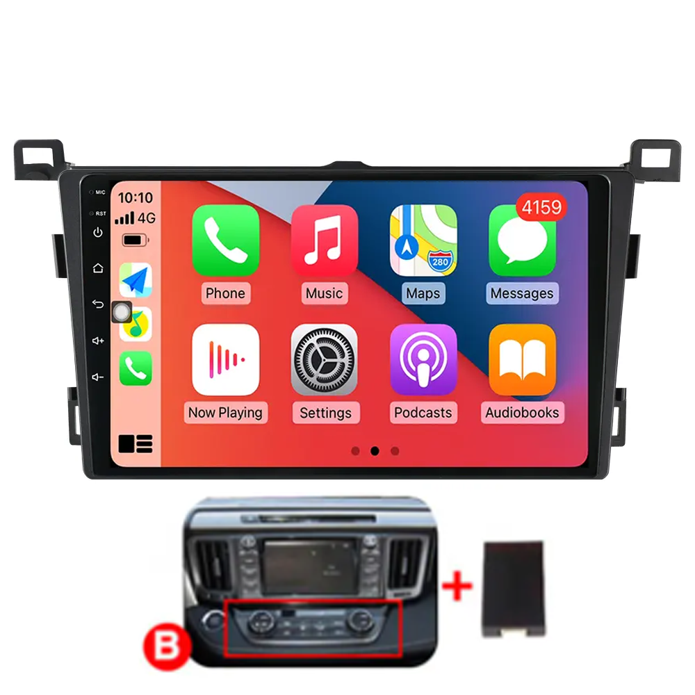 9" Toyota RAV4 13'-18' Head Unit Upgrade Kit