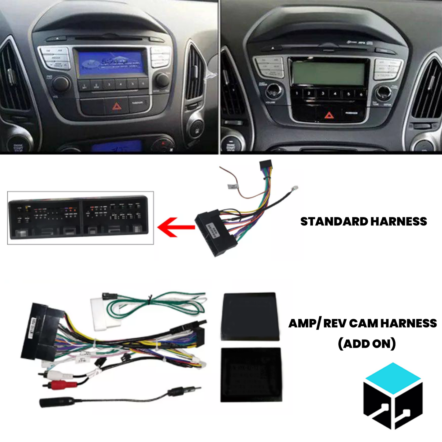 9" Hyundai iX35 09'- 15' Head Unit Upgrade Kit