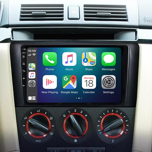 9" Mazda 3 04'- 09' Head Unit Upgrade Kit
