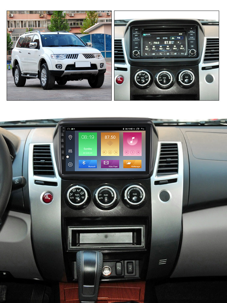 9" Mitsubishi Triton 07'- 16' Head Unit Upgrade Kit