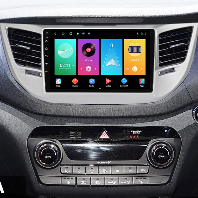 9" Hyundai Tucson 14'- 18' Head Unit Upgrade Kit