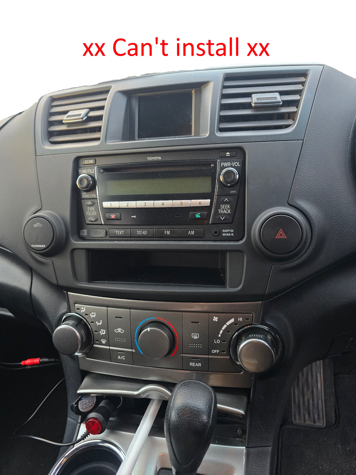 Toyota Kluger 2007–2013 Head Unit Upgrade Kit | Apple CarPlay & Android Auto | 10" Touchscreen