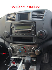 Toyota Kluger 2007–2013 Head Unit Upgrade Kit | Apple CarPlay & Android Auto | 10" Touchscreen