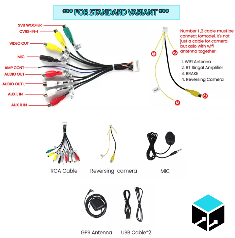 9" Mazda 3 04'- 09' Head Unit Upgrade Kit