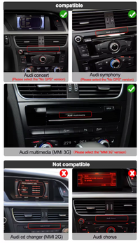 10.25" Audi A5 S5 09'-16' HeadUnit Upgrade Kit