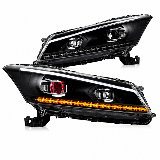 Honda Accord 08'-12' LED Head Lights Kit