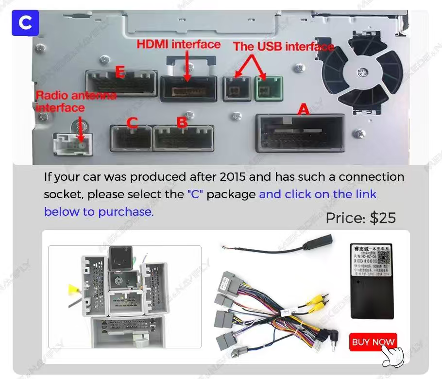 9" Honda Jazz 14'-18' Head Unit Upgrade Kit