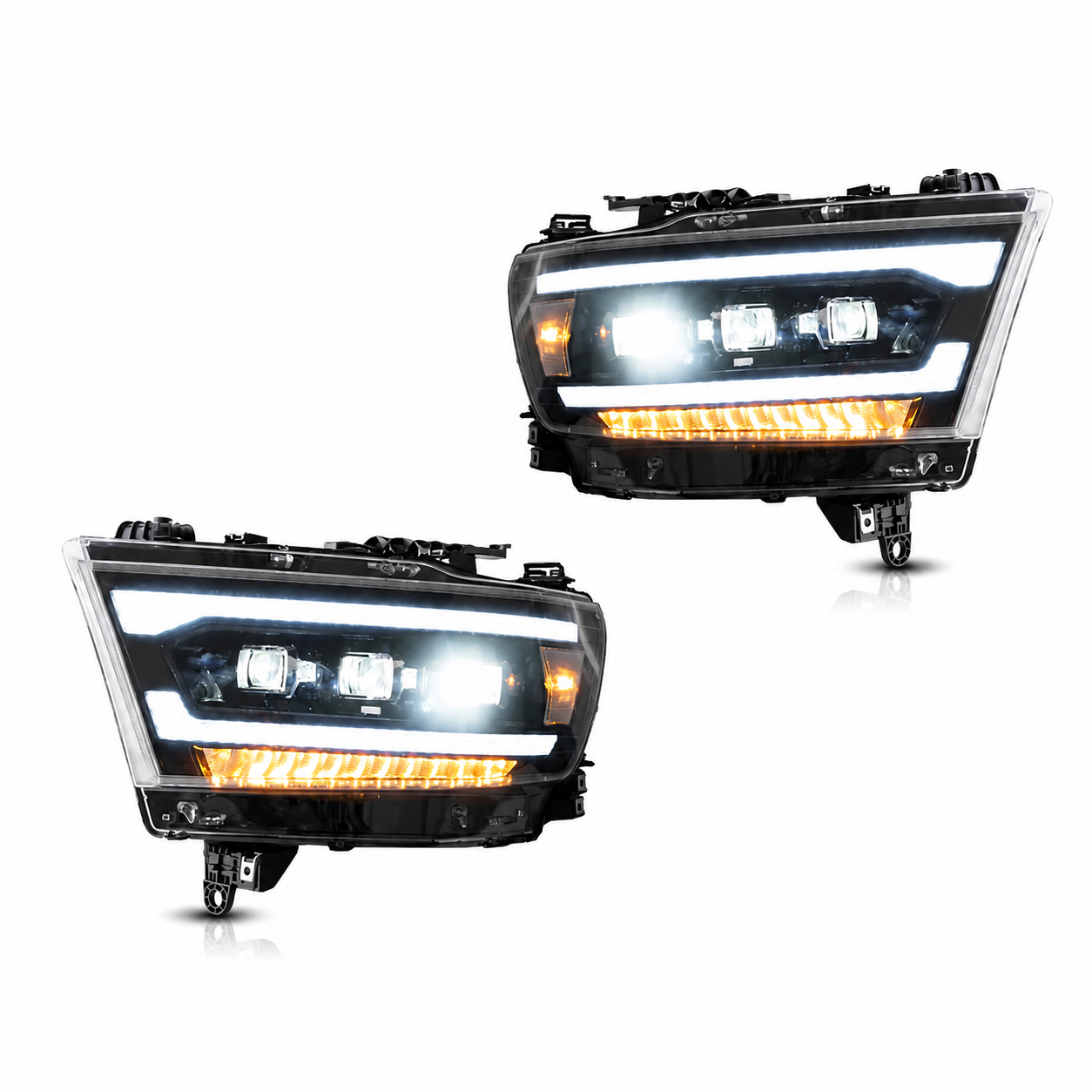 Dodge RAM 1500 19'-24' LED Head Lights Kit