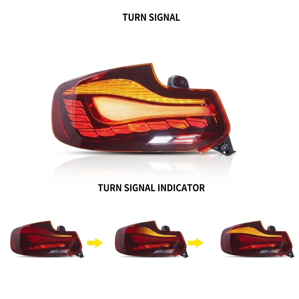 BMW 2 Series 14'-21' (F22 F23) M2 (F87) LED Tail Light Kit
