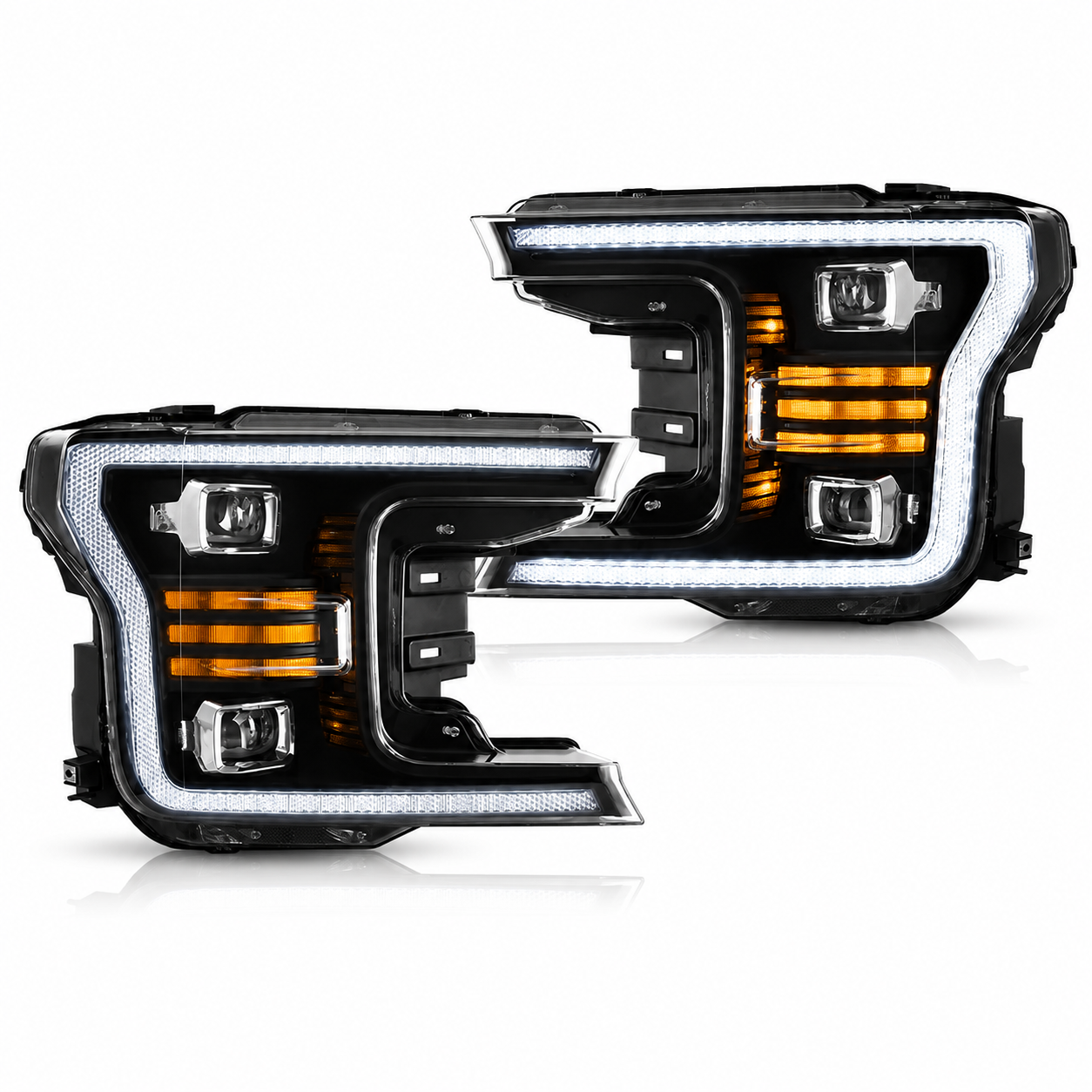 Ford F150 13th Gen 18'-20' LED Head Lights Kit