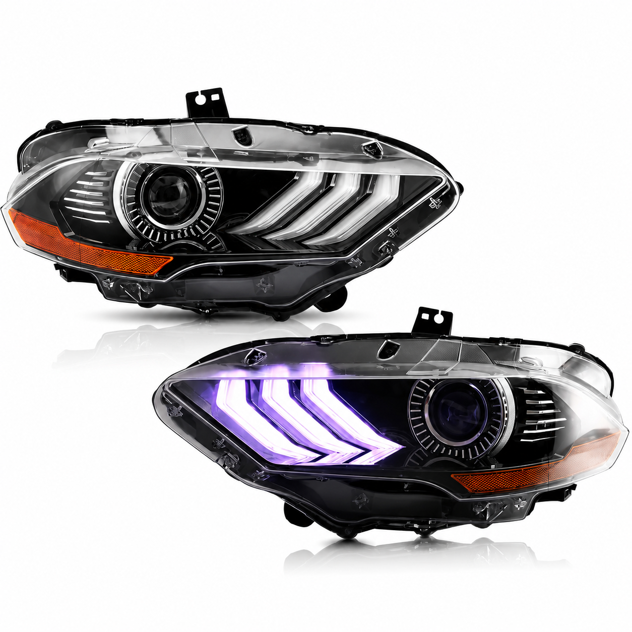 Ford Mustang 6th Gen '18-up LED Head Lights Kit