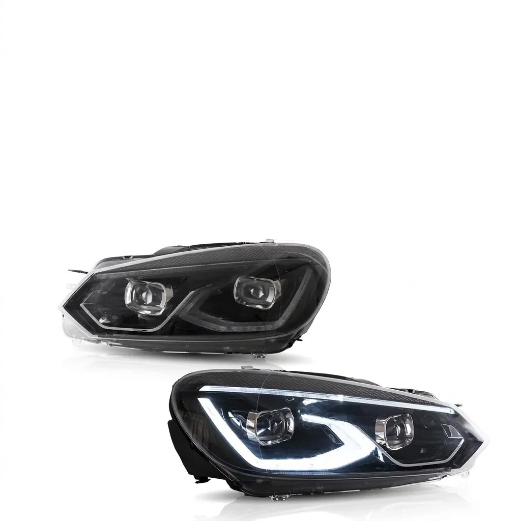 Volkswagen Golf MK6 08’-14’ HID/LED Head Light Kit