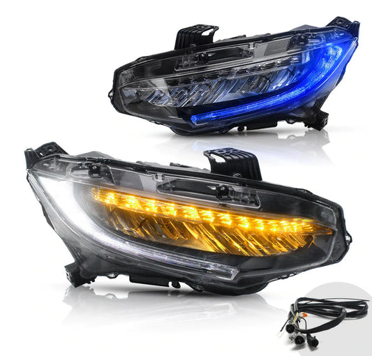 Honda Civic 16'-21' LED Head Lights Kit