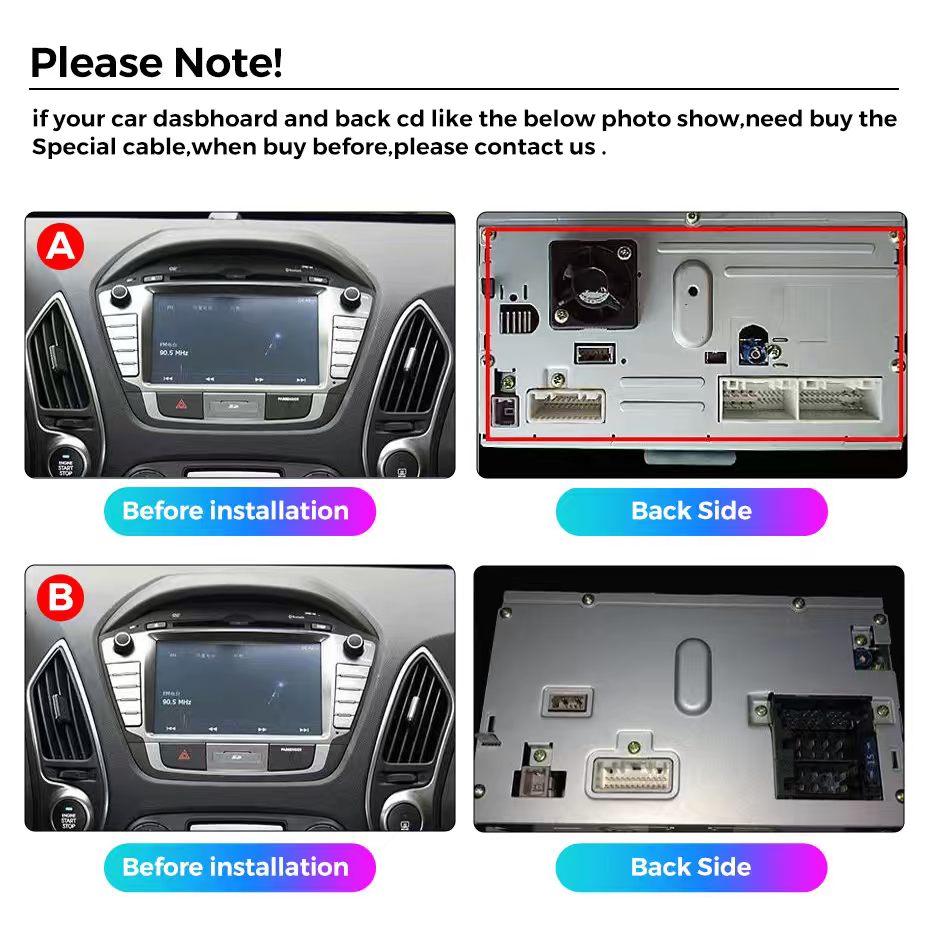 9" Hyundai iX35 09'- 15' Head Unit Upgrade Kit