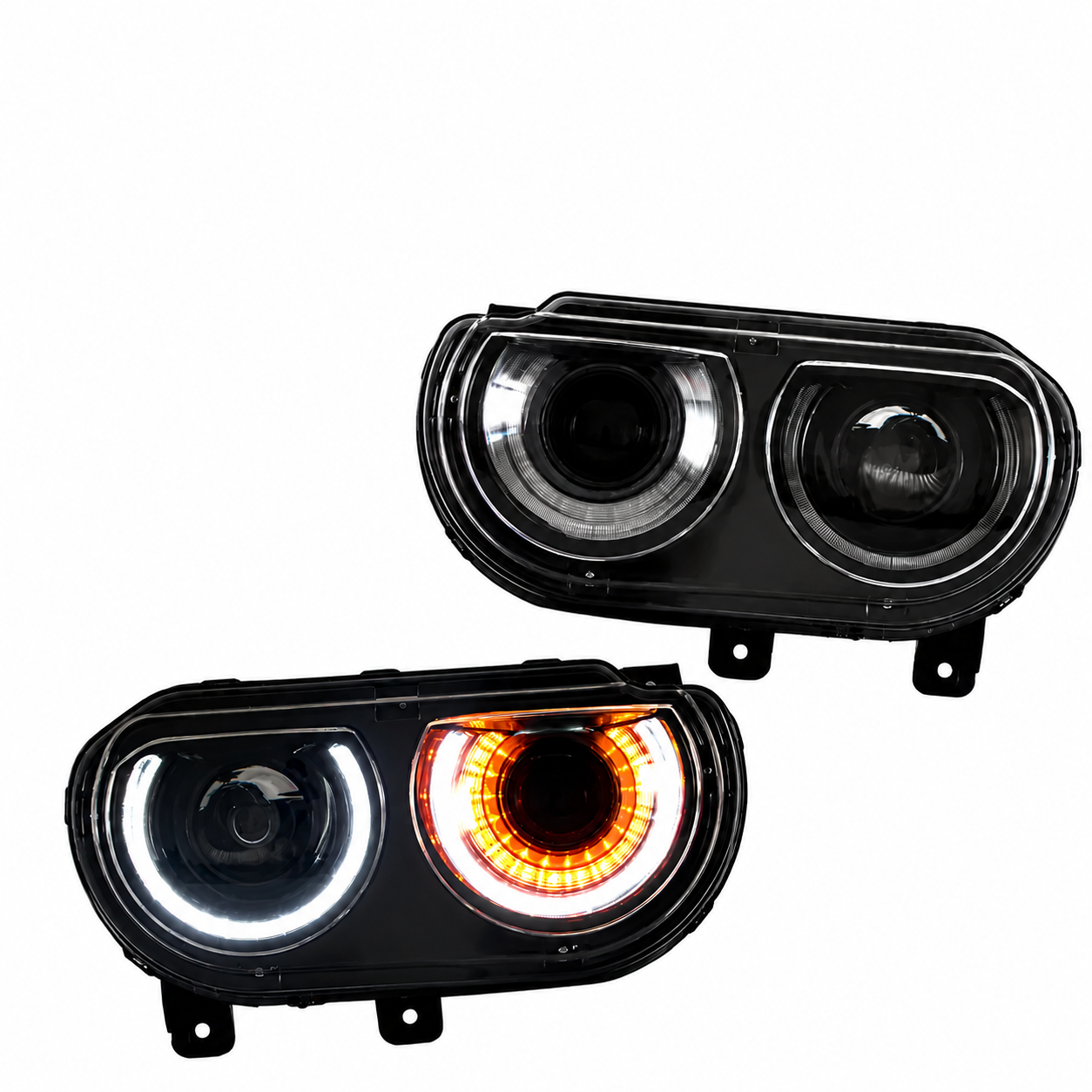 Dodge Challenger 08'-14' LED Head Lights Kit