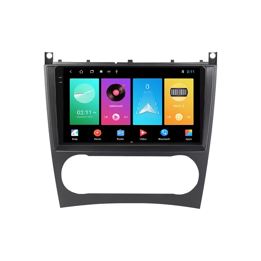 9" Mercedes Benz C Class W203 04'-06' Head Unit Upgrade Kit