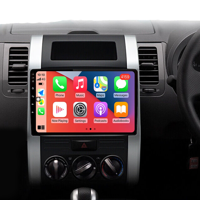 9" Nissan X-Trail T31 07'-13' Head Unit Upgrade Kit (CarPlay)