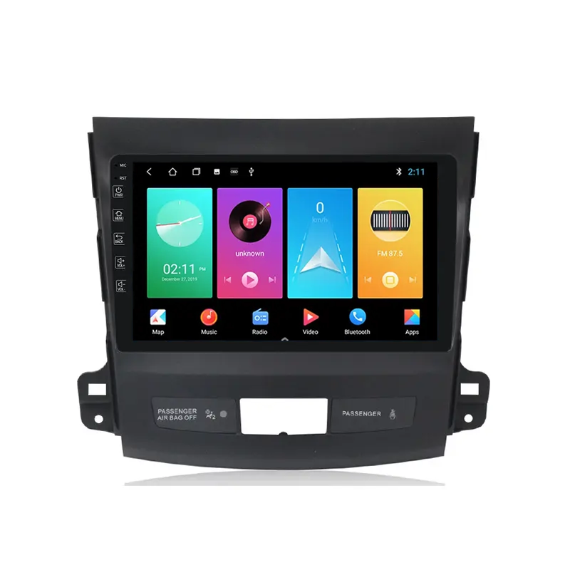 Mitsubishi Outlander 2006–2012 Head Unit Upgrade Kit | Apple CarPlay & Android Auto | 9" Touchscreen