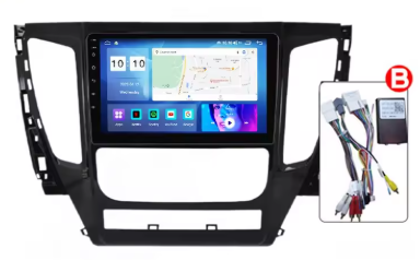 9" Mitsubishi Pajero Sport 20' Head Unit Upgrade Kit