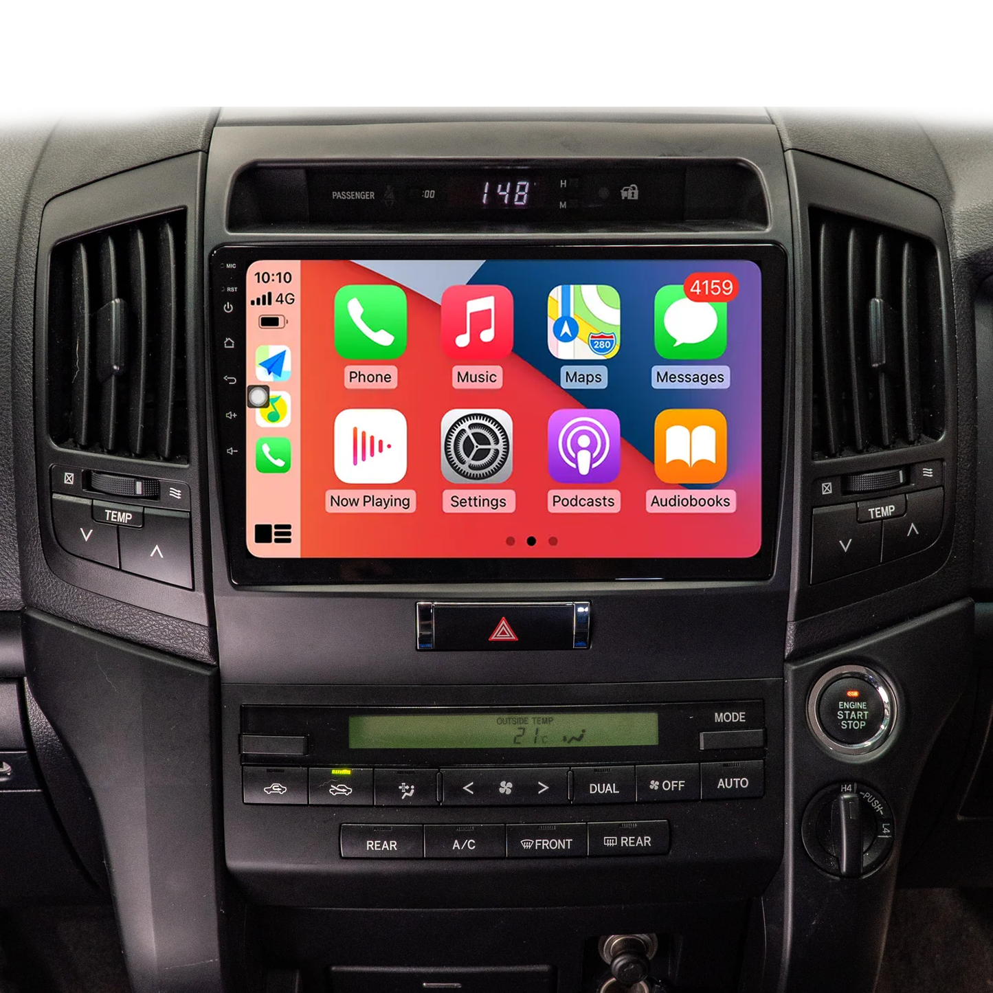 9" Toyota Land Cruiser 200 Series 07'-15' Head Unit Upgrade Kit (CarPlay)