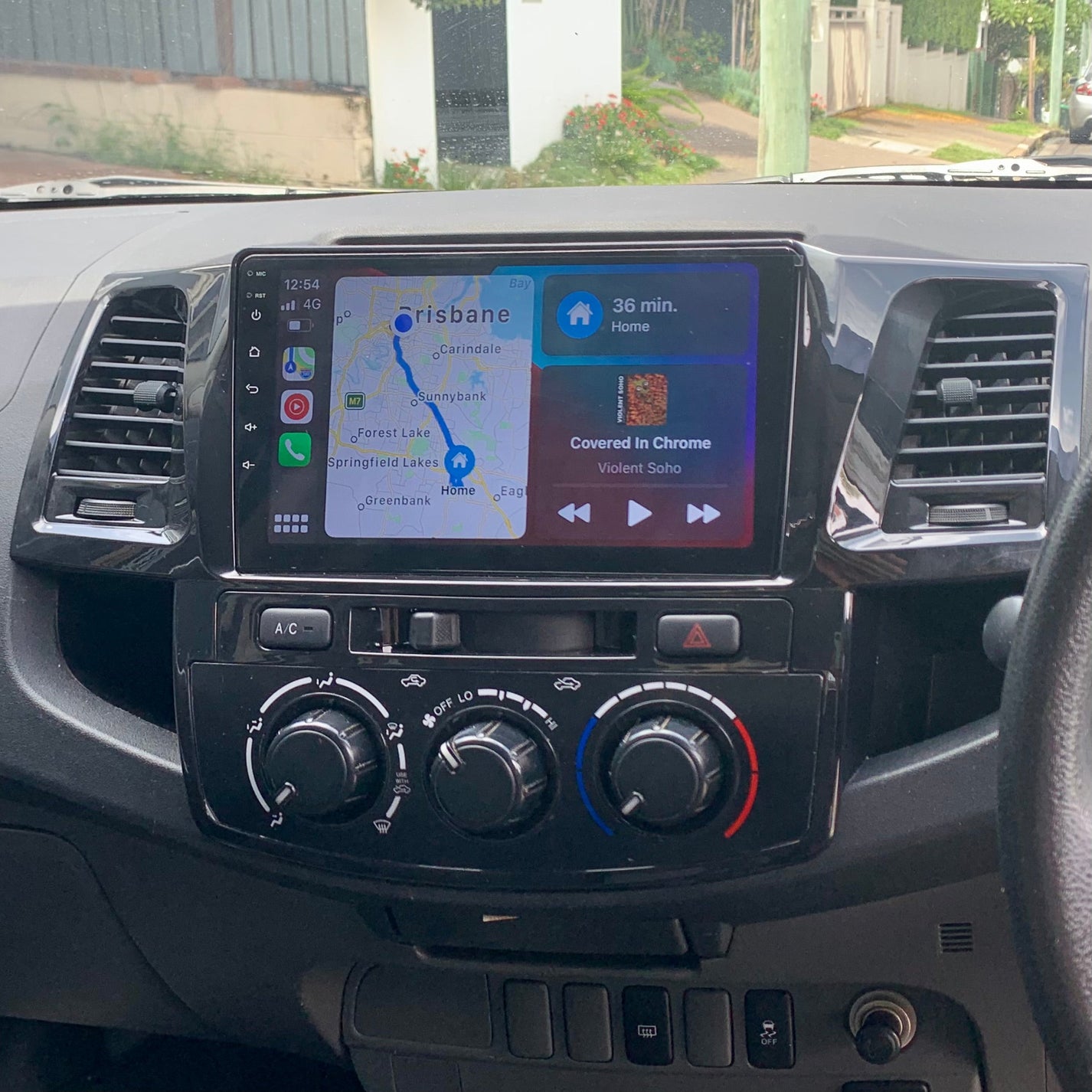Toyota Hilux Head Unit Upgrade Kit (Carplay) 05