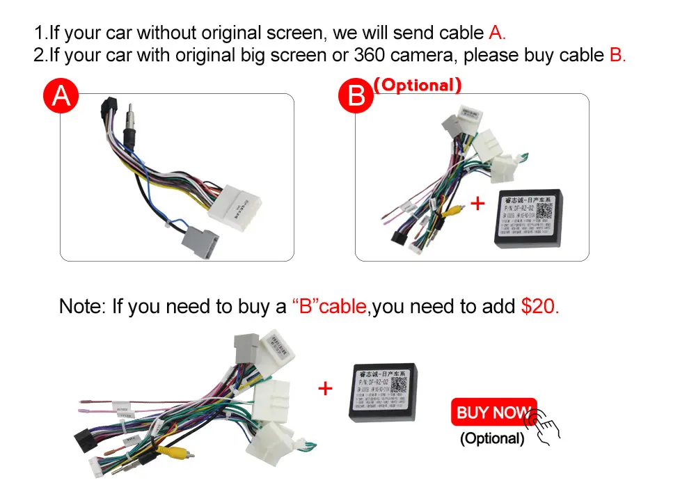 Nissan Navara 2016–2018 Head Unit Upgrade Kit | Apple CarPlay & Android Auto | 9" Touchscreen