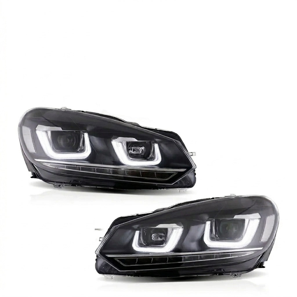 Volkswagen Golf MK6 08’-14’ HID/LED Head Light Kit