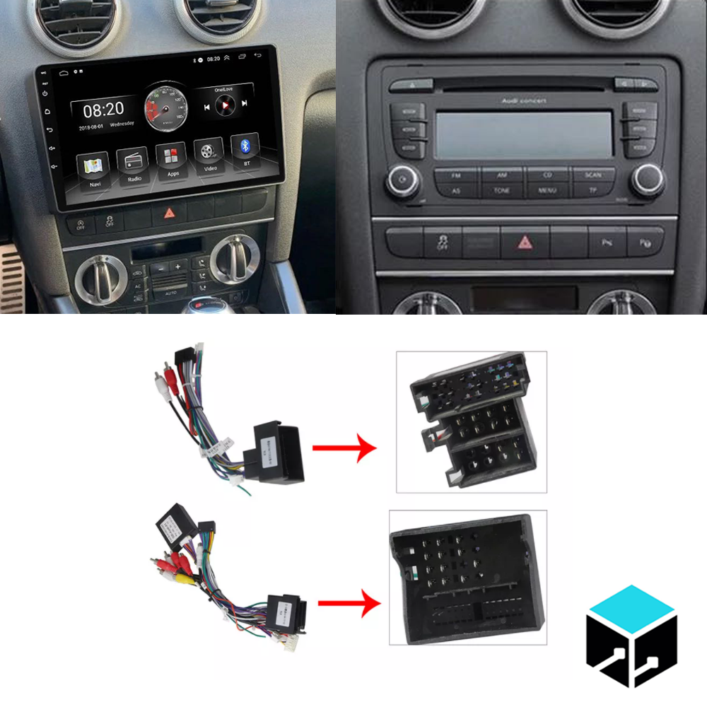 9" Audi A3 07'- 12' Head Unit Upgrade Kit